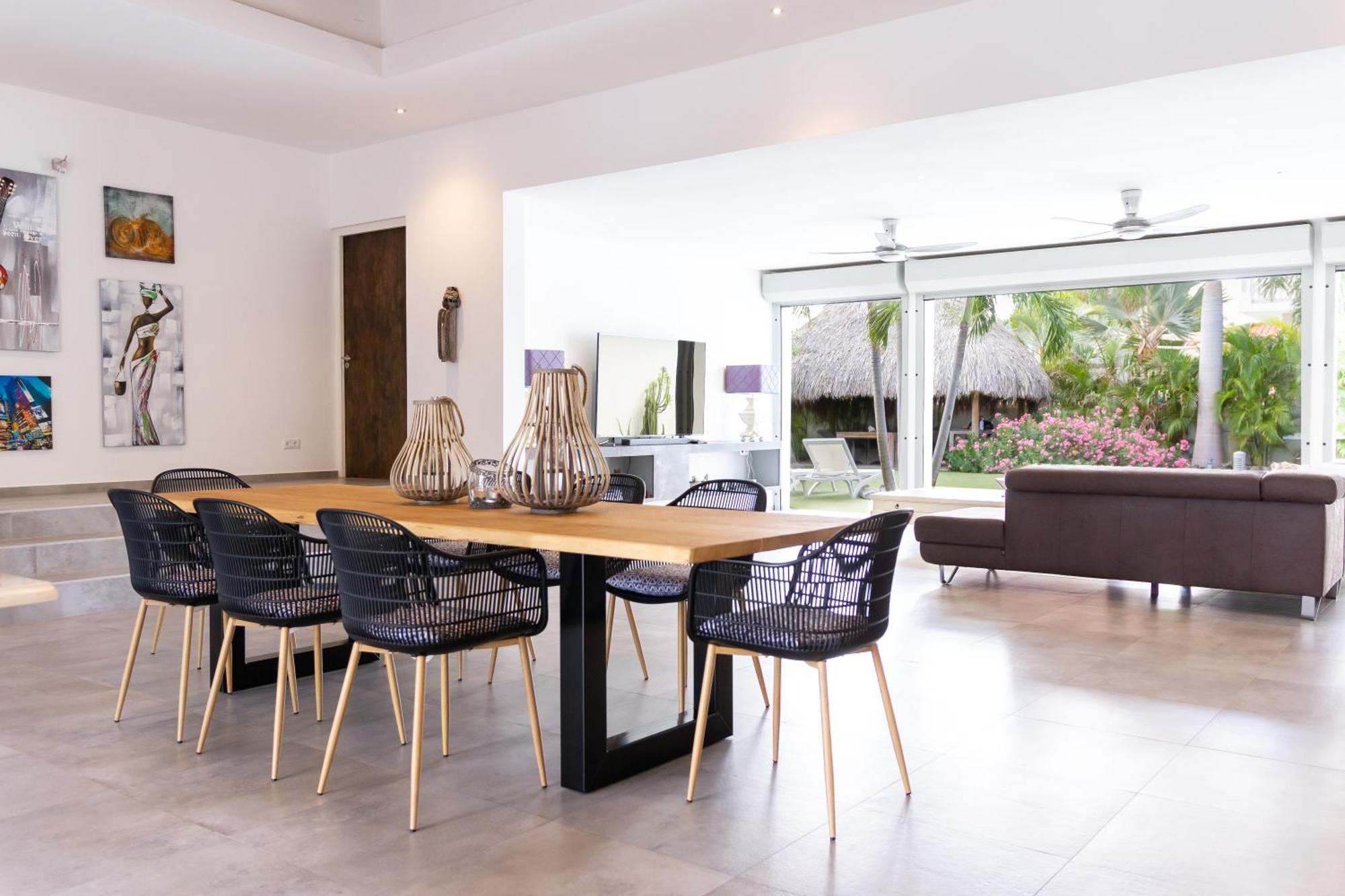 Stylish 4 Bedroom Modern Villa Design, Walking Distance From The Beach Jan Thiel Extérieur photo